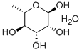 α-L-Rhamnopyranose Monohydrat Struktur